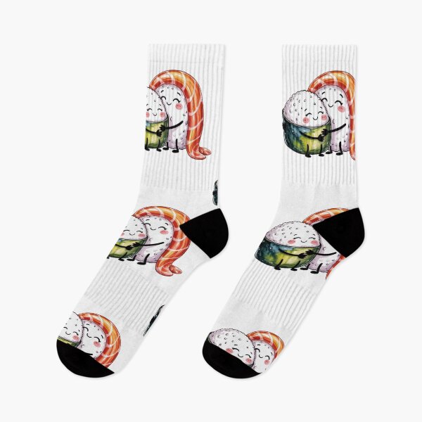 Item preview, Funny Kawaii Cute Food sushi Japanese designed and sold by SOUFIANE1991.