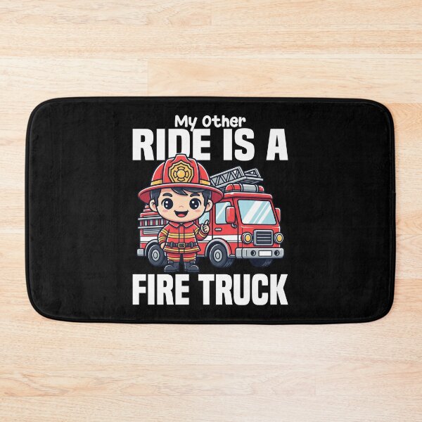 Item preview, MY OTHER RIDE IS A FIRE TRUCK - FIREFIGHTER designed and sold by KEF Custom.
