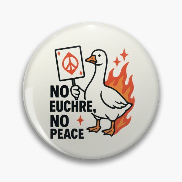 Item preview, Funny Goose Euchre No Euchre No Peace No Cards Then Chaos designed and sold by SunfullyYours.