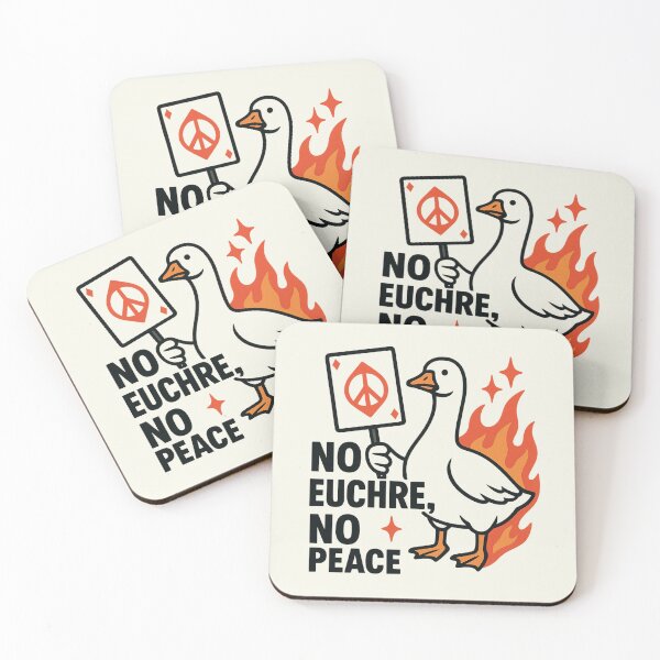 Item preview, Funny Goose Euchre No Euchre No Peace No Cards Then Chaos designed and sold by SunfullyYours.