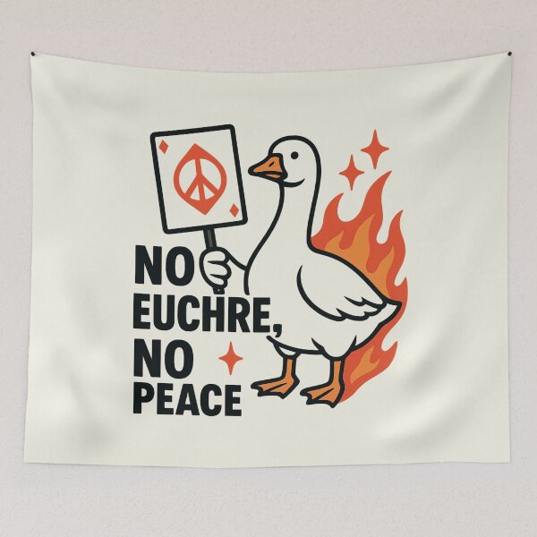 Item preview, Funny Goose Euchre No Euchre No Peace No Cards Then Chaos designed and sold by SunfullyYours.