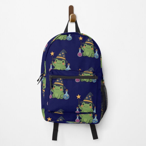 Item preview, Magical Frog Wizard – Cute Fantasy Animal Illustration designed and sold by InsegnaNChill.