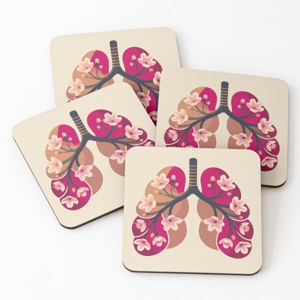 Item preview, Floral Lungs Respiratory Therapy designed and sold by stylesip.