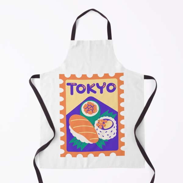 Item preview, Tokyo Sushi Stamp Kawaii designed and sold by Akikoart7.