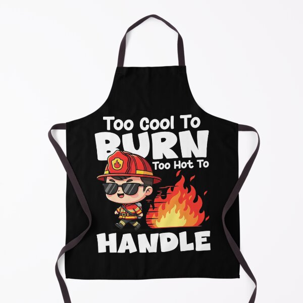 Item preview, TOO COOL TO BURN, TOO HOT TO HANDLE - FIREFIGHTER designed and sold by KEF Custom.