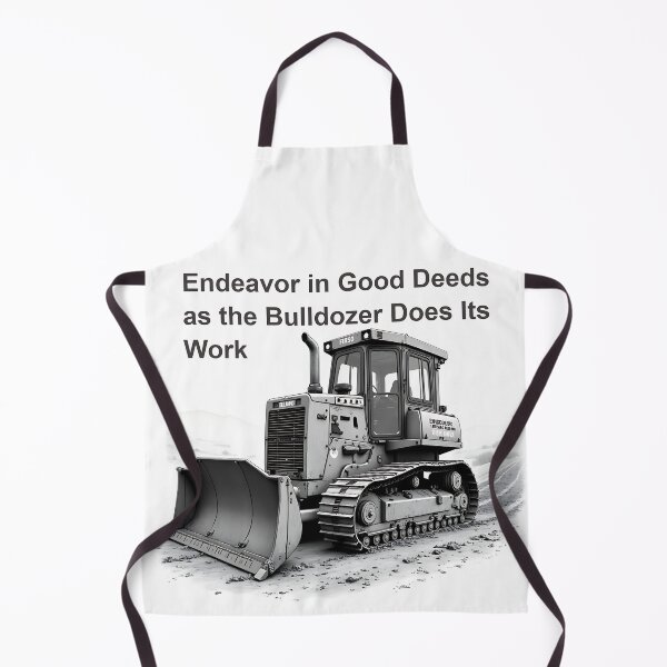 Item preview, Endeavor in Good Deeds as the Bulldozer Does Its Work; Bulldozer of Virtue designed and sold by Creative-RE.