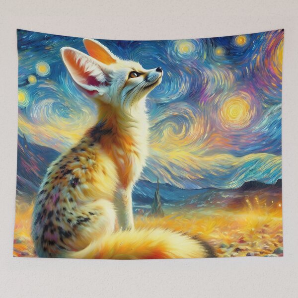 Item preview, Fennec Fox Art #7 | Fox Lovers designed and sold by ksgraphics222.