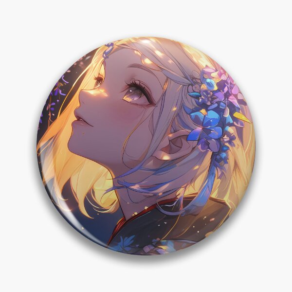 Item preview, Shiemi Moriyama Delicate Wisteria Lantern Bloom Blue Exorcist Anime designed and sold by mildaclairmo.