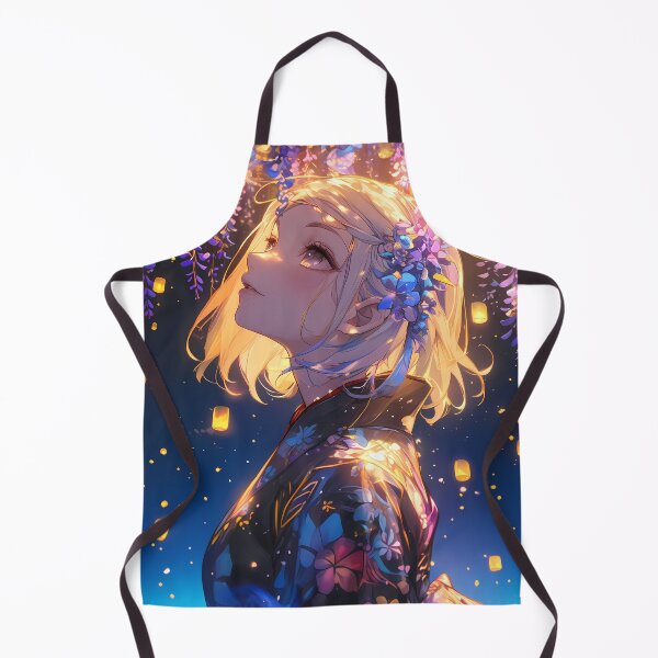 Item preview, Shiemi Moriyama Delicate Wisteria Lantern Bloom Blue Exorcist Anime designed and sold by mildaclairmo.
