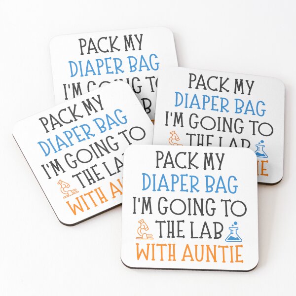 Item preview, Auntie Funny Baby Science Saying designed and sold by CuteLovelyDesigns.