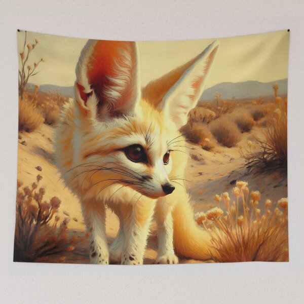 Item preview, Fennec Fox Art #6 | Fox Lovers designed and sold by ksgraphics222.