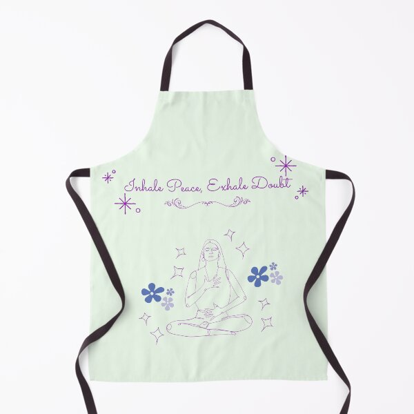 Item preview, Inhale Peace, Exhale Doubt - Calming Breathwork Quote designed and sold by Spiritual Connection.