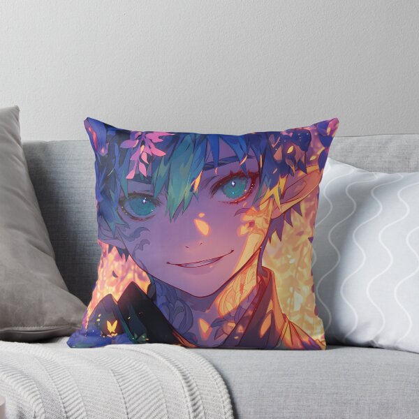 Item preview, Amaimon Rogue Wisteria Lantern Shadows Nocturnal Blue Exorcist Anime designed and sold by mildaclairmo.