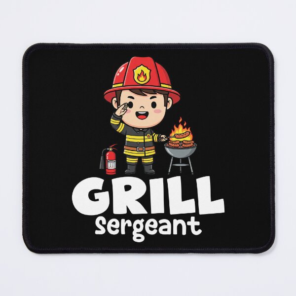 Item preview, GRILL SERGEANT - FIREFIGHTER designed and sold by KEF Custom.