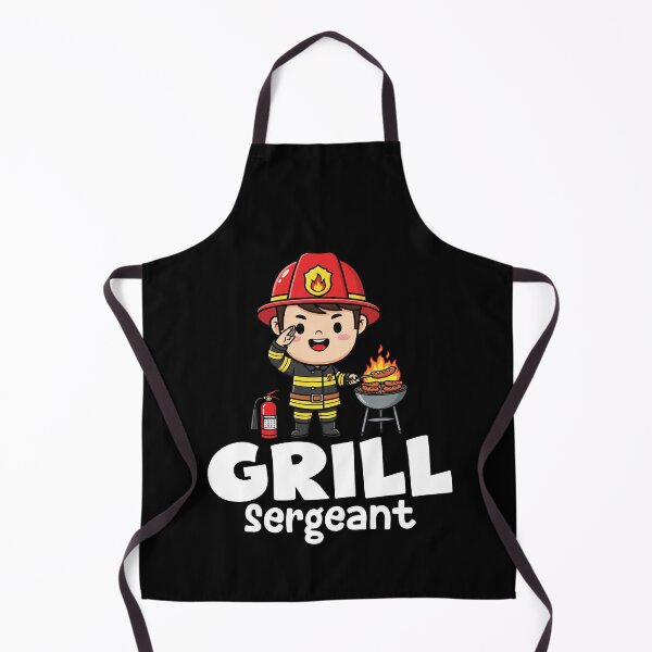 Item preview, GRILL SERGEANT - FIREFIGHTER designed and sold by KEF Custom.