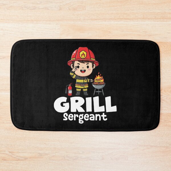 Item preview, GRILL SERGEANT - FIREFIGHTER designed and sold by KEF Custom.