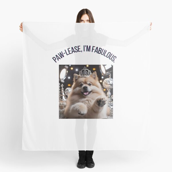 Item preview, Paw-lease, I'm fabulous. Glamorous pup who’s clearly unlocked MAXIMUM fabulousness. designed and sold by Paput & Parow.