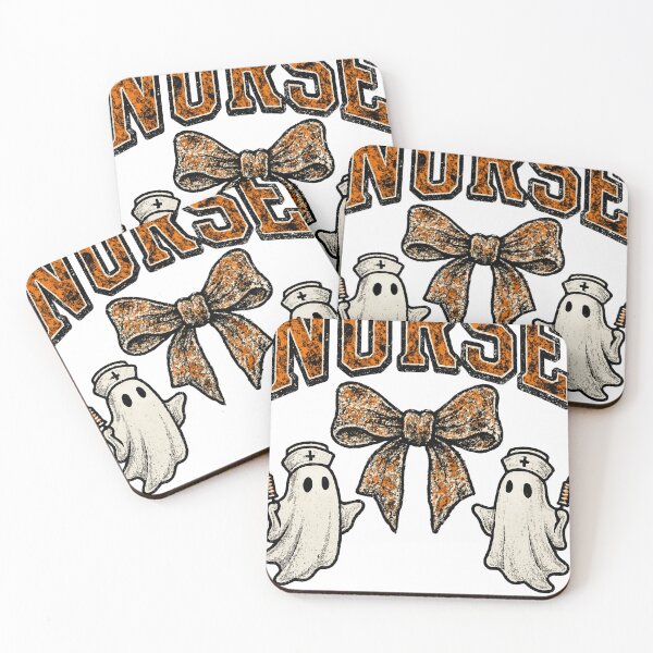 Item preview, Halloween Nurse Scary Coquette Bow designed and sold by KitonicTees.