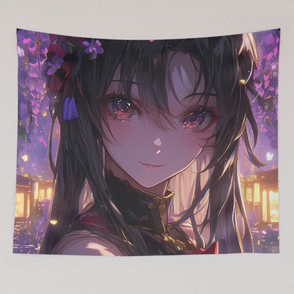Item preview, Ga Akame Silent Wisteria Blade Night Akame ga Kill Anime designed and sold by mildaclairmo.