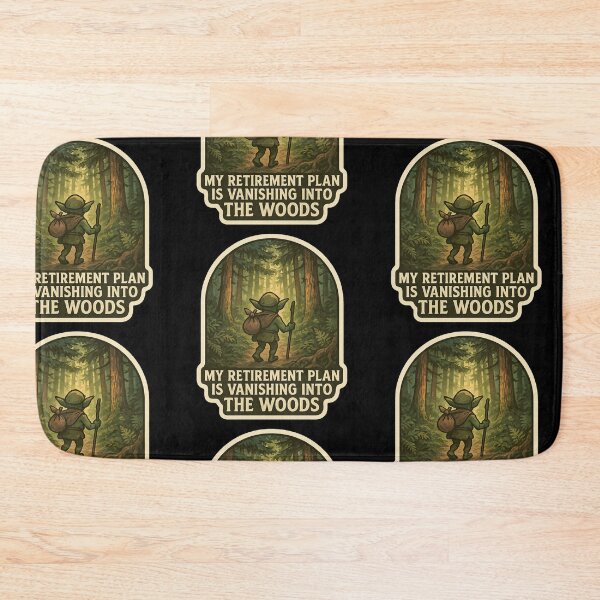 Item preview, Grumpy Goblin "My Retirement Plan Is Vanishing Into the Woods" designed and sold by gorff.