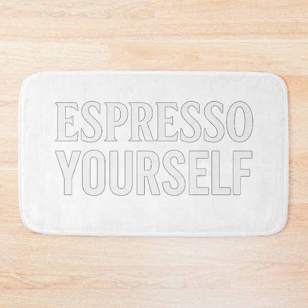 Item preview, Espresso Yourself – Funny Coffee Lover Design designed and sold by Khayallab .