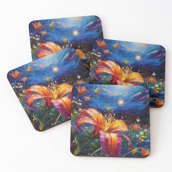 Item preview, Tiger Lily Dreamscape designed and sold by Cosmic Botanist.