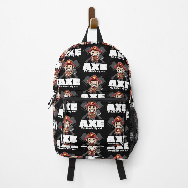 Item preview, AXE ME ABOUT MY JOB - FIREFIGHTER designed and sold by KEF Custom.