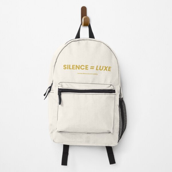Item preview, Silence = Luxury – Discreet Elegance designed and sold by TooStylishToFunction.