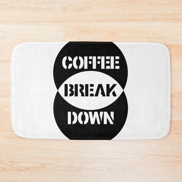 Item preview, Coffee Break Down Venn Diagram Last Highway Tees designed and sold by LastHighwayTees.