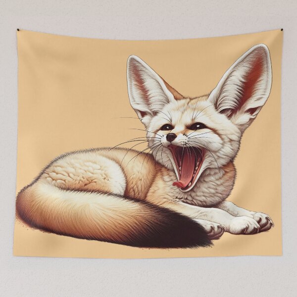 Item preview, Fennec Fox Art #10 | Fox Lovers designed and sold by ksgraphics222.