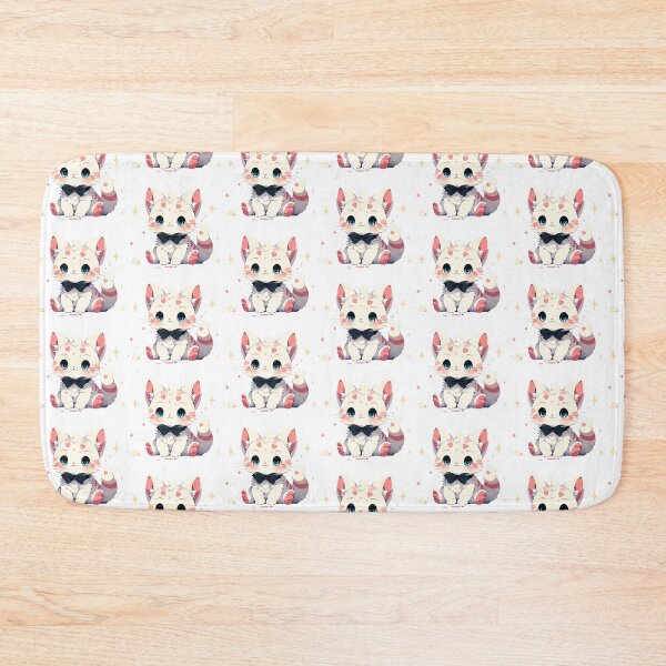 Item preview, cute white kitten designed and sold by NekoWorksStudio.