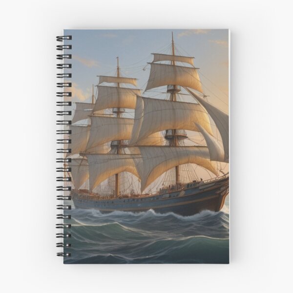 Item preview, Majestic Tall Ship at Sunset – Nautical Wall Art designed and sold by phuket221108.