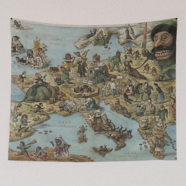 Item preview, Italian satirical map of Europe in the 1870s designed and sold by RickE.