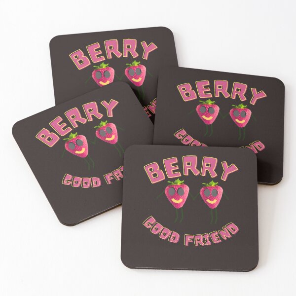 Item preview, Berry Good Friend Cute Strawberry Pun designed and sold by HopeAndHustle.