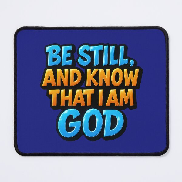 Item preview, Be Still and Know Bible Verse designed and sold by SimplySelim.