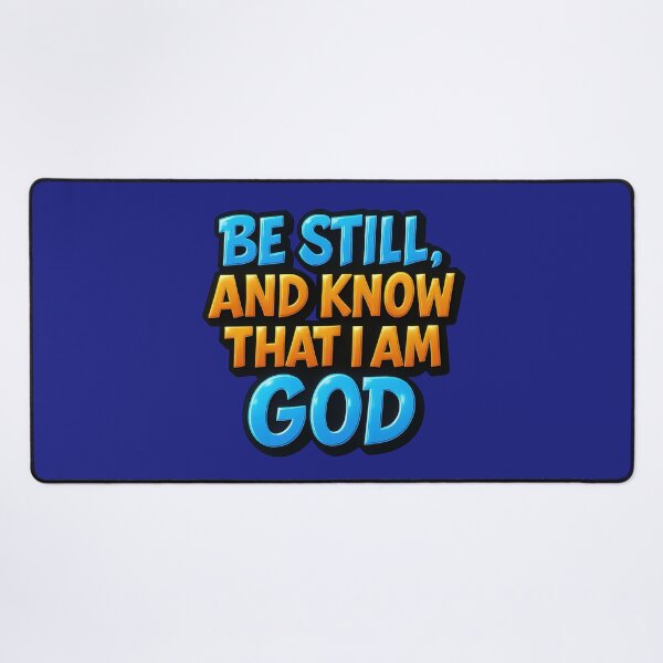 Item preview, Be Still and Know Bible Verse designed and sold by SimplySelim.
