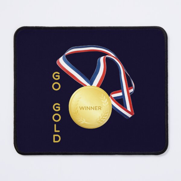 Item preview, Go for the Gold Winner Medal Design designed and sold by SandyMDesigns.