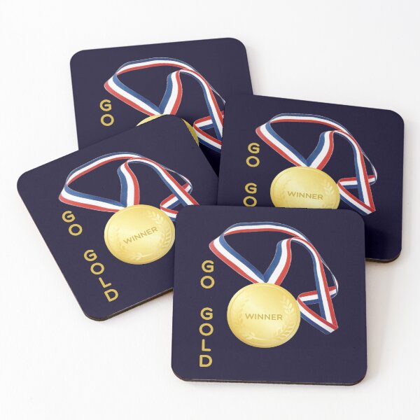 Item preview, Go for the Gold Winner Medal Design designed and sold by SandyMDesigns.