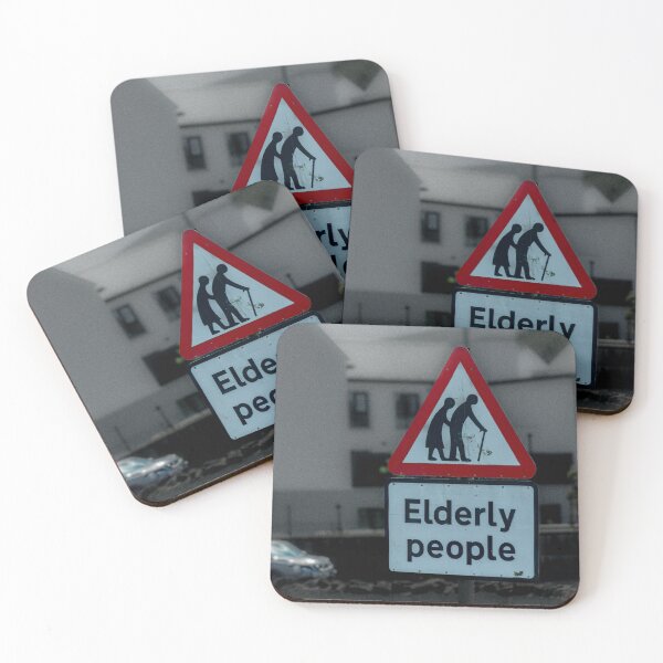 Item preview, Elderly People Crossing designed and sold by Debra Martz.