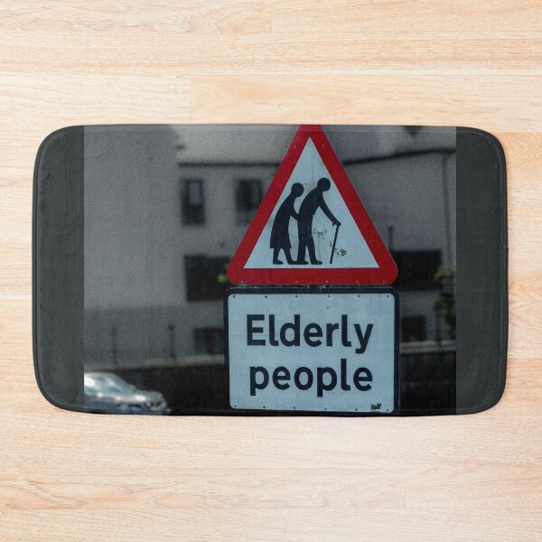 Item preview, Elderly People Crossing designed and sold by Debra Martz.