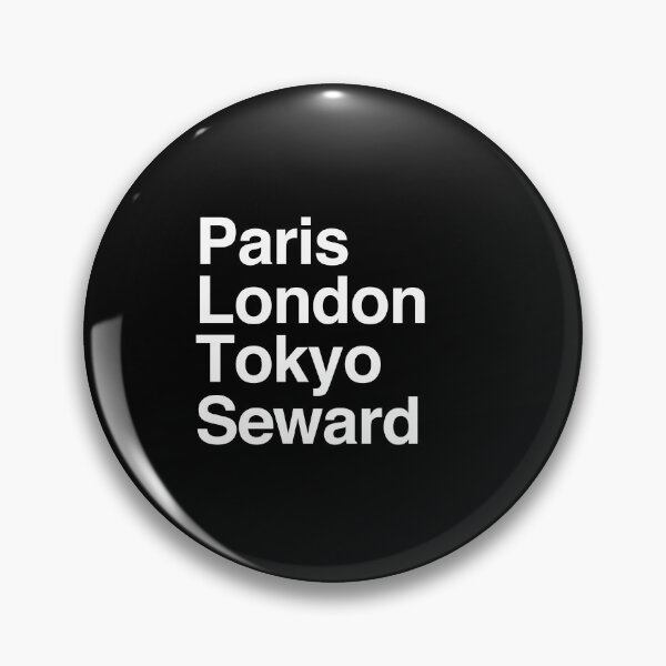 Item preview, Paris London Tokyo Seward designed and sold by Custom365.