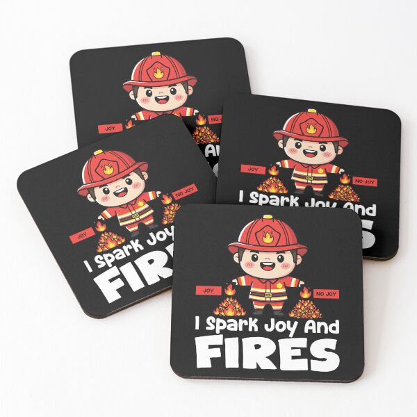 Item preview, I SPARK JOY AND FIRES - FIREFIGHTER designed and sold by KEF Custom.