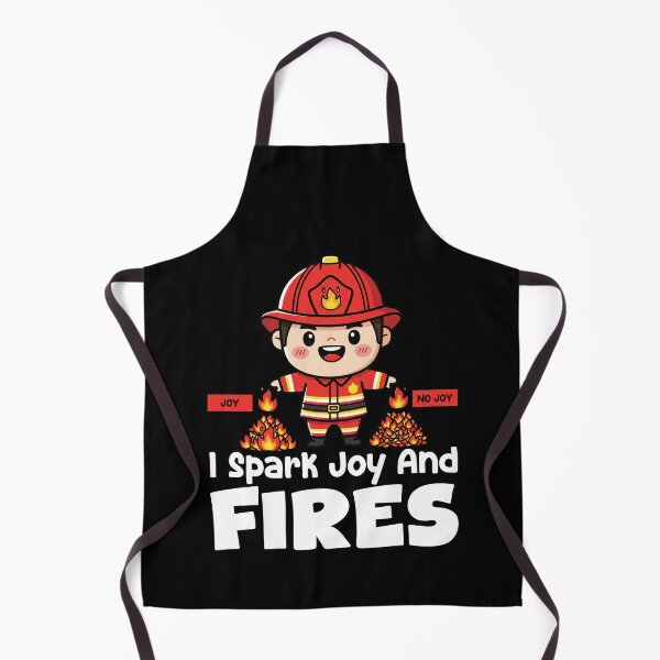 Item preview, I SPARK JOY AND FIRES - FIREFIGHTER designed and sold by KEF Custom.