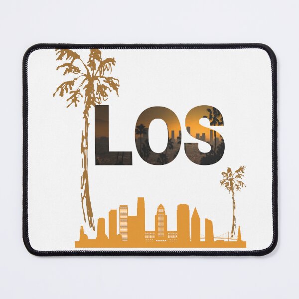 Item preview, Los Angeles Sunset Skyline | LA Palm Trees Cityscape | California Dreamin' Design designed and sold by Royal Scepter.
