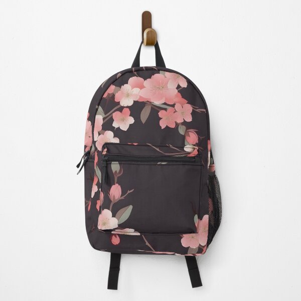Item preview, Dark Sakura Blossom Pattern – Seamless Pink Japanese Floral Design designed and sold by hizenhao.