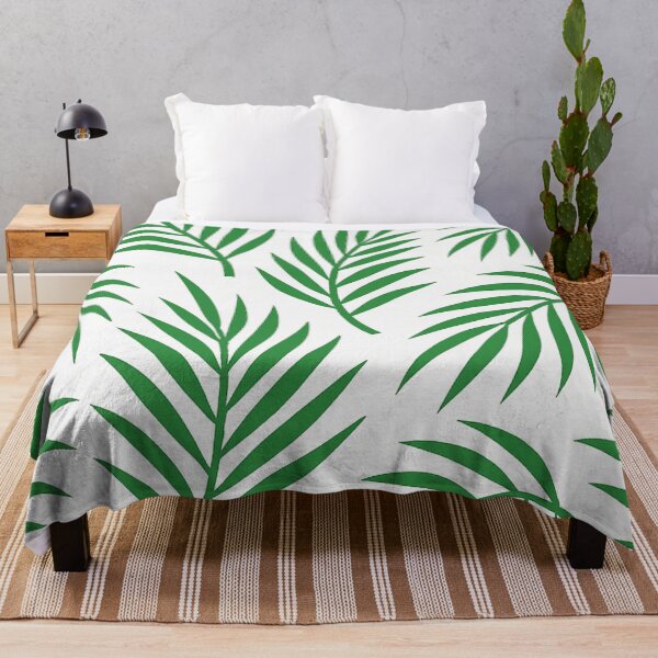 Item preview, Tropical Green Palm Leaf Pattern designed and sold by LadyWoo.
