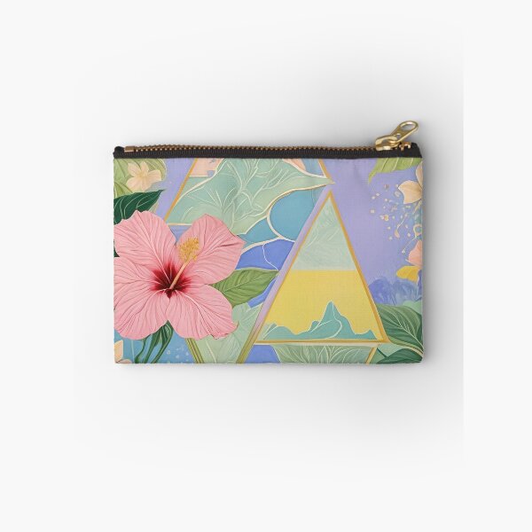 Item preview, Triangles and Hibiscus designed and sold by Lizetteh.