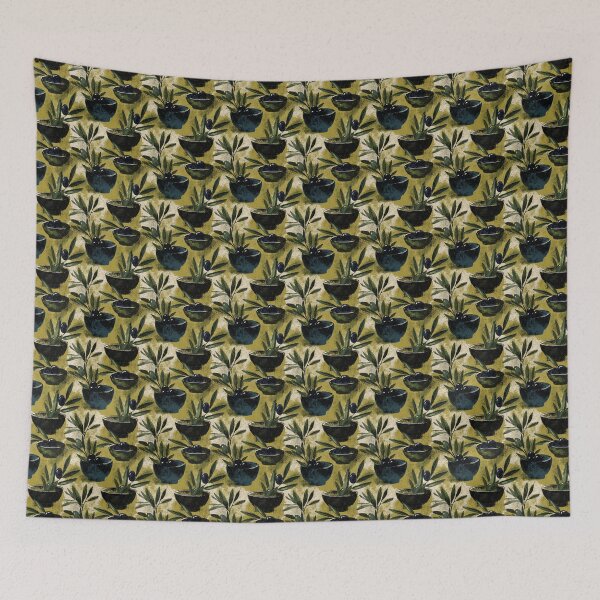 Item preview, Mediterranean Green and Black Olives Branches designed and sold by MidArtForge.