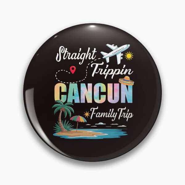 Item preview, Cancun Mexico 2025 Beach Vacation Trip Group Squad Colorful Tee designed and sold by BellaFShop.