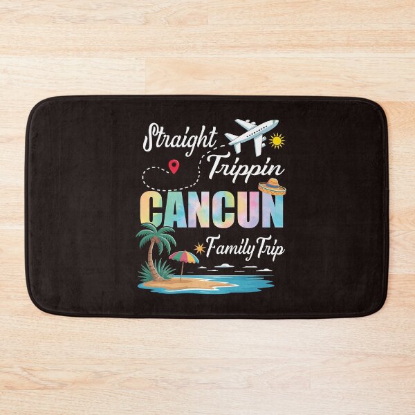 Item preview, Cancun Mexico 2025 Beach Vacation Trip Group Squad Colorful Tee designed and sold by BellaFShop.